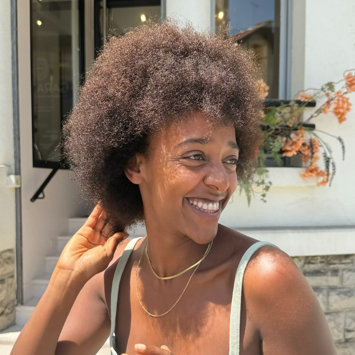 Cheveux crépus