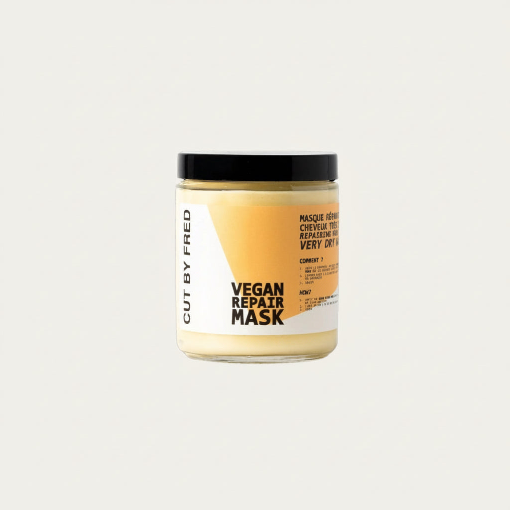 Pot du Vegan Repair Mask, masque réparateur cheveux Cut By Fred