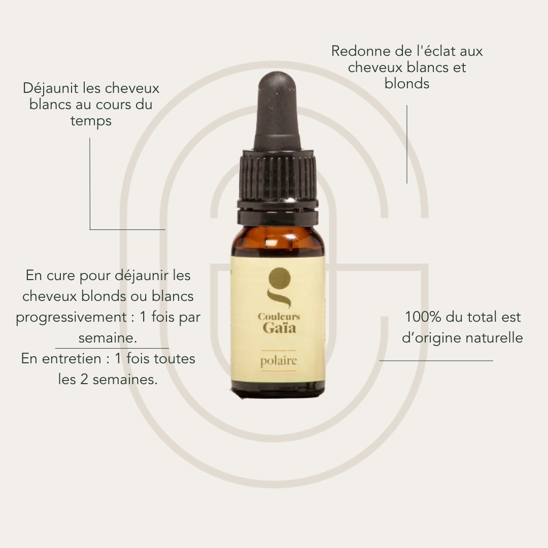 Concentré d'Huiles Essentielles & Végétales Quintessence – Cheveux Blancs & Blonds