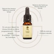 Concentré d'Huiles Essentielles & Végétales Quintessence – Cheveux Blancs & Blonds
