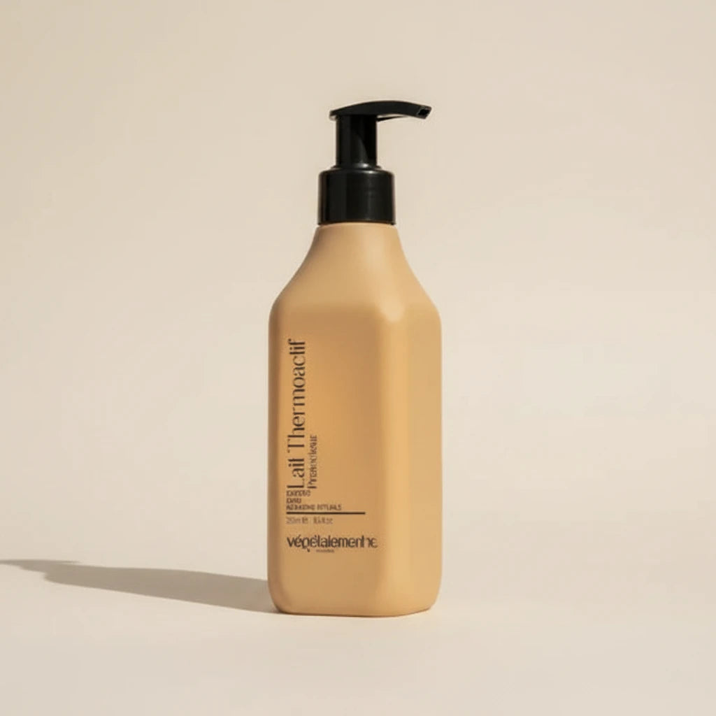 Flacon du lait thermoactif protecteur Végétalement Provence, soin sans rinçage 150 ml