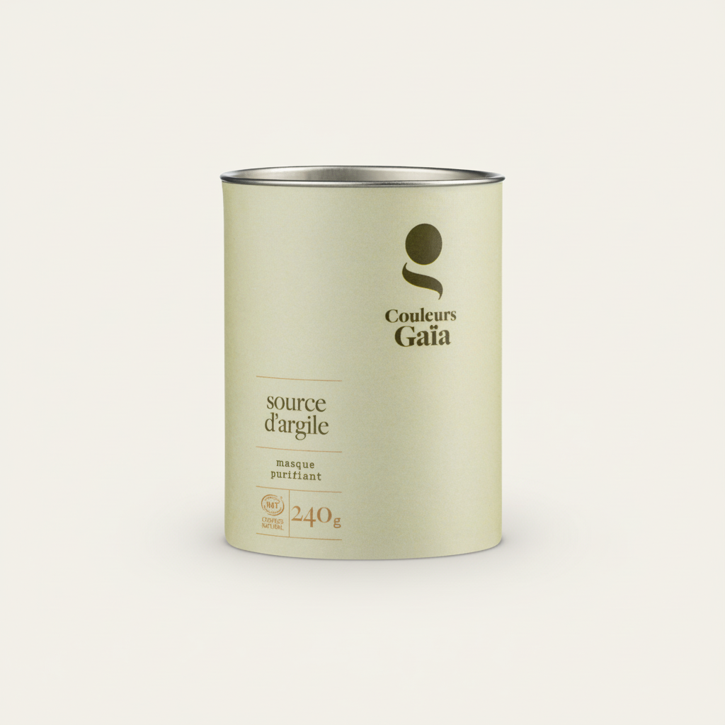 masque source d'argile qui detoxifie le cuir chevelu convient à tout types de cheveux 